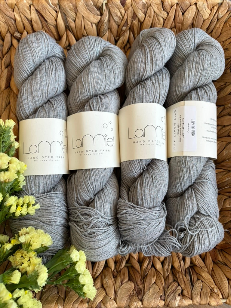 Oak linen silk