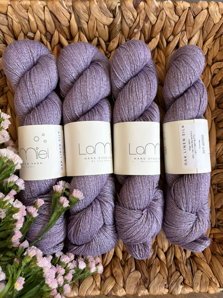 Oak linen silk