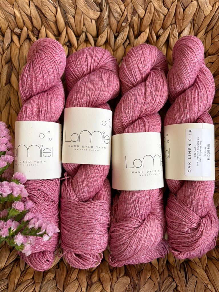 Oak linen silk