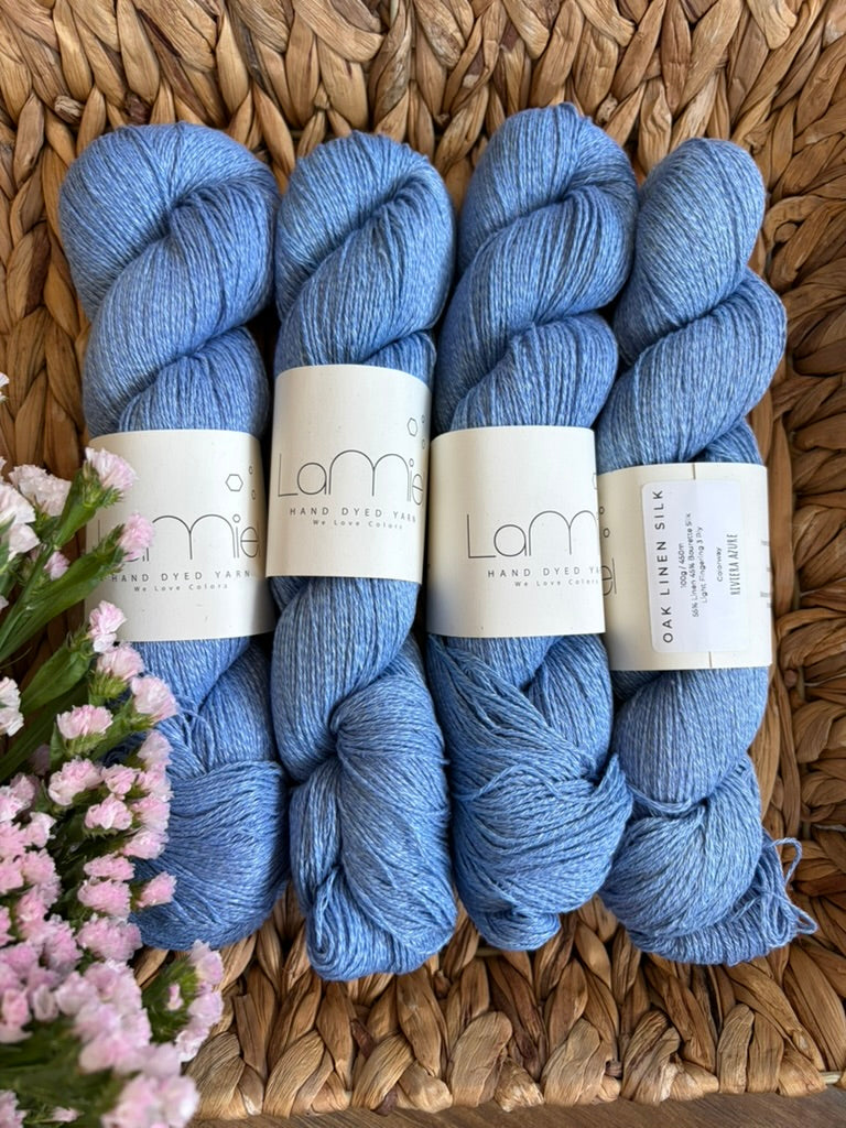 Oak linen silk