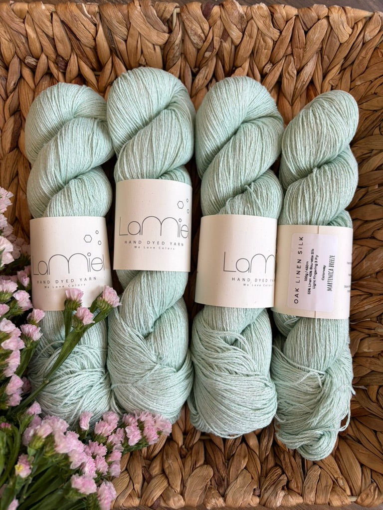 Oak linen silk