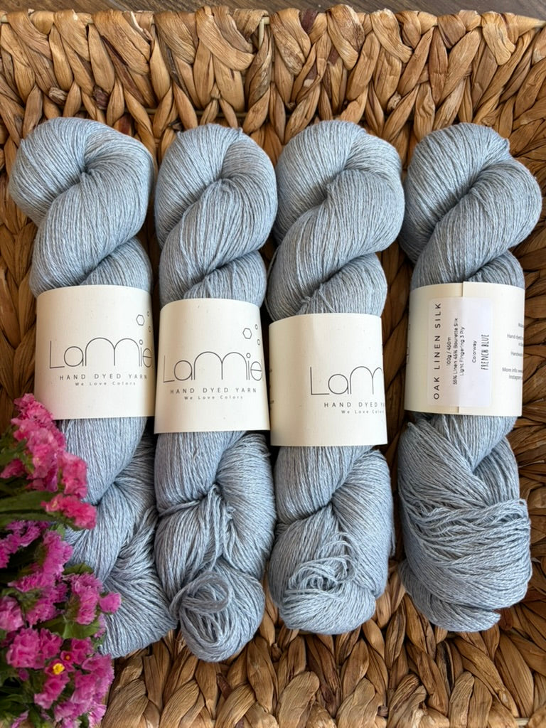 Oak linen silk
