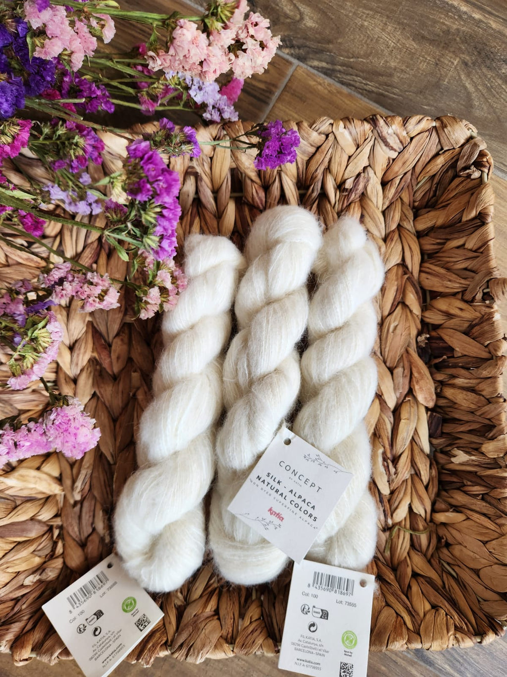 Silk Alpaca Natural Colors