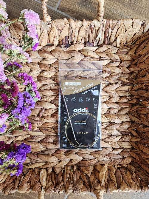 Agujas ADDI #2.75 mm / 80 cm