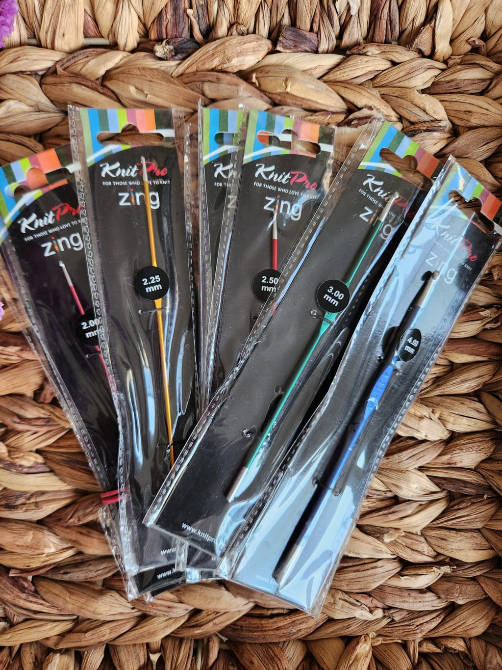 Ganchos Zing knit Pro